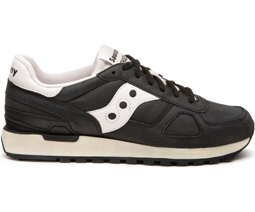 Tenis Saucony Shadow Original Unisexo Zapatos Originales Negras / Blancas México MX-657-SL